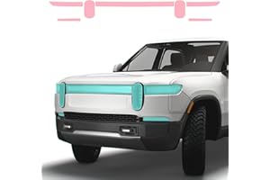 TWRAPS Headlights Clear PPF Shield for Rivian R1T & Rivian R1S, Clear 8mil | Headlamp Cover - Enhance and Guard with Durable 8mil Paint Protection Film Rivian Accessories