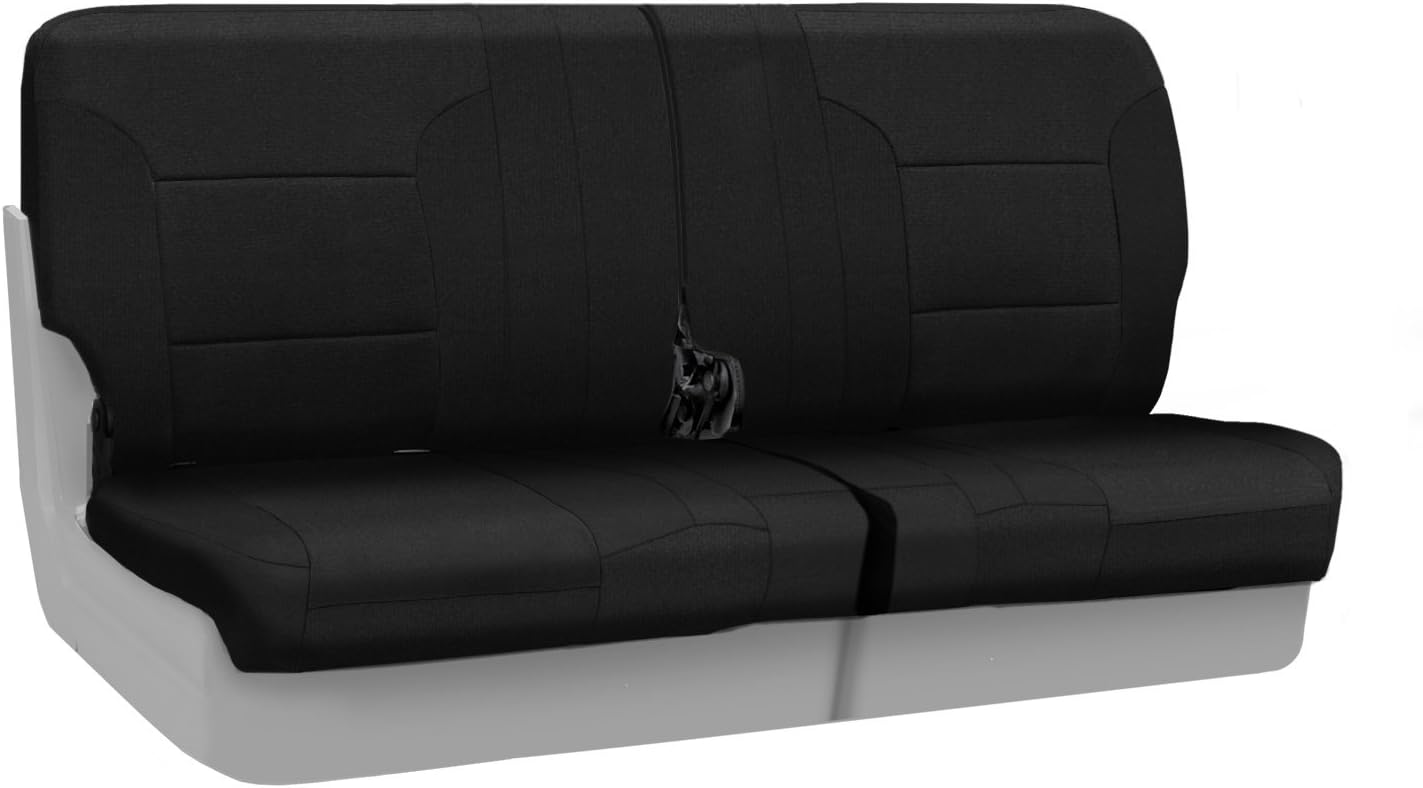Coverking Custom Fit Rear 50/50 Split Bench Seat Cover for