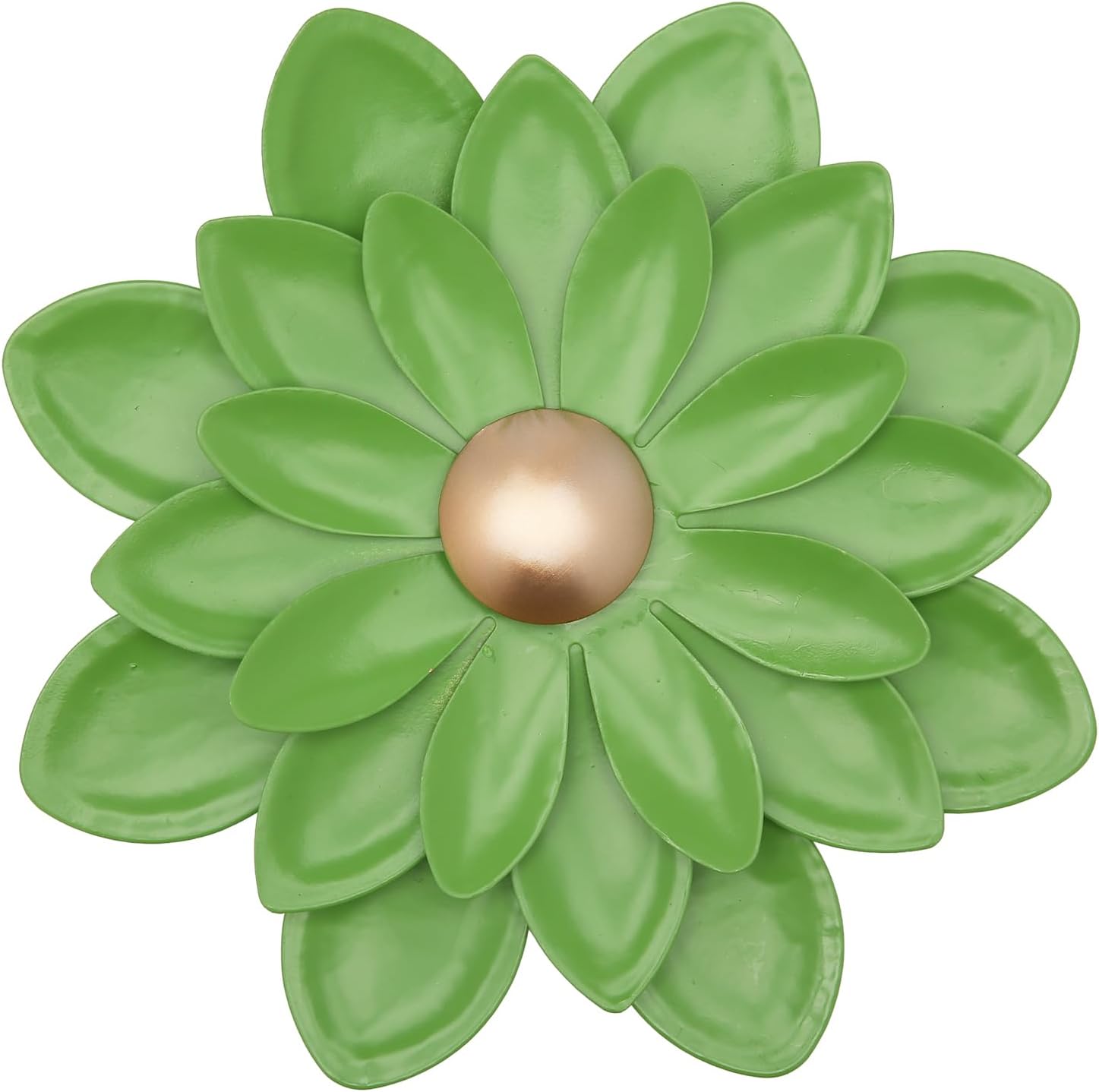 Plaques & Wall Art - Metal Green Succulent Wall Decor,3D Metal Wall Art Succulent Plants Sculptures Decorations,7.8 Inch Easy Hanging Succulent Wall Art for Indoor and Outdoor