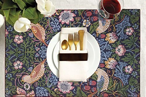 Adult Coloring Placemats- Birdsong Design Set of 4