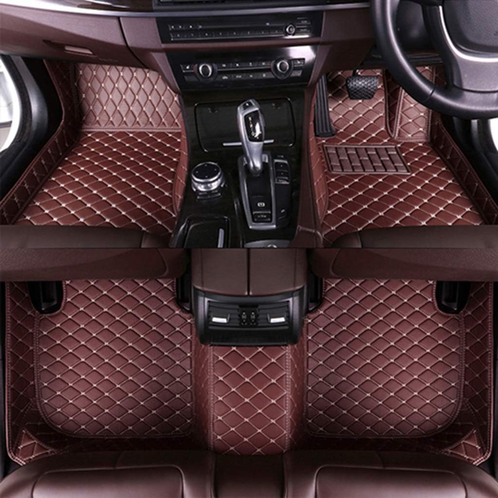 Gullivery Car Floor Mats For M azda CX-5 2013-2018 All Full Surrounded Floor Liner All Weather Waterpoof Non-Slip Heavy Duty Custom Fit Front Rear Mat Right Driving Coffee Color