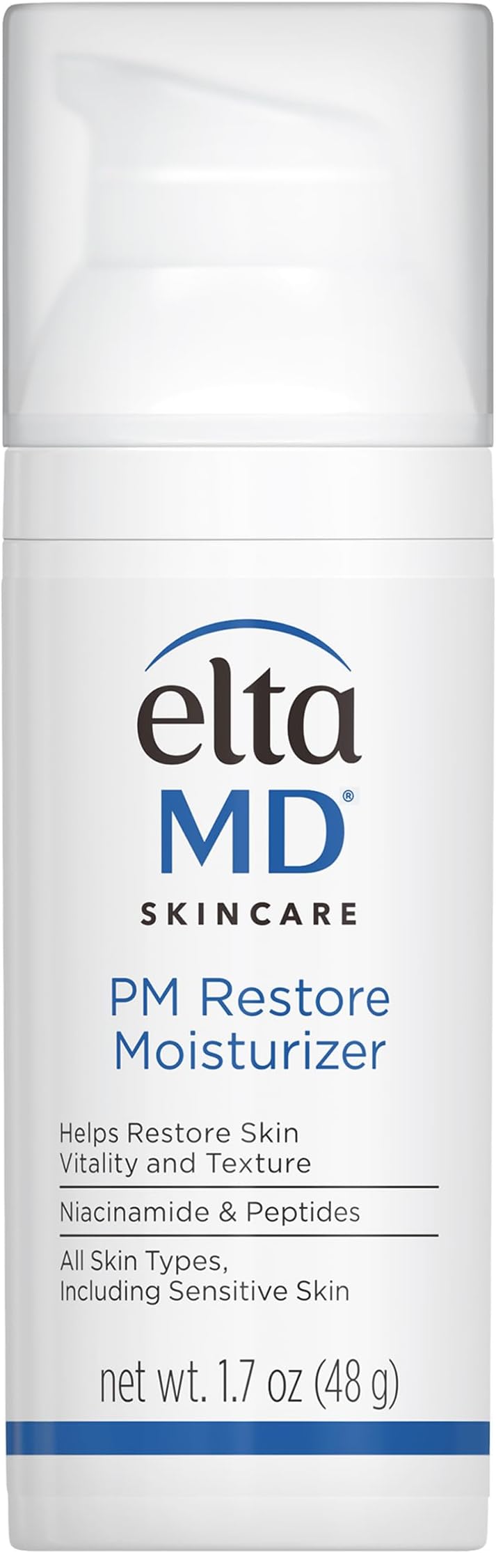 EltaMD PM Therapy Facial Moisturizer 1.7 oz Antioxidant Peptide Ceramide