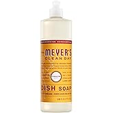 MRS. MEYER'S CLEAN DAY Liquid Dish Soap, Clementine Scent 16 Fl Oz