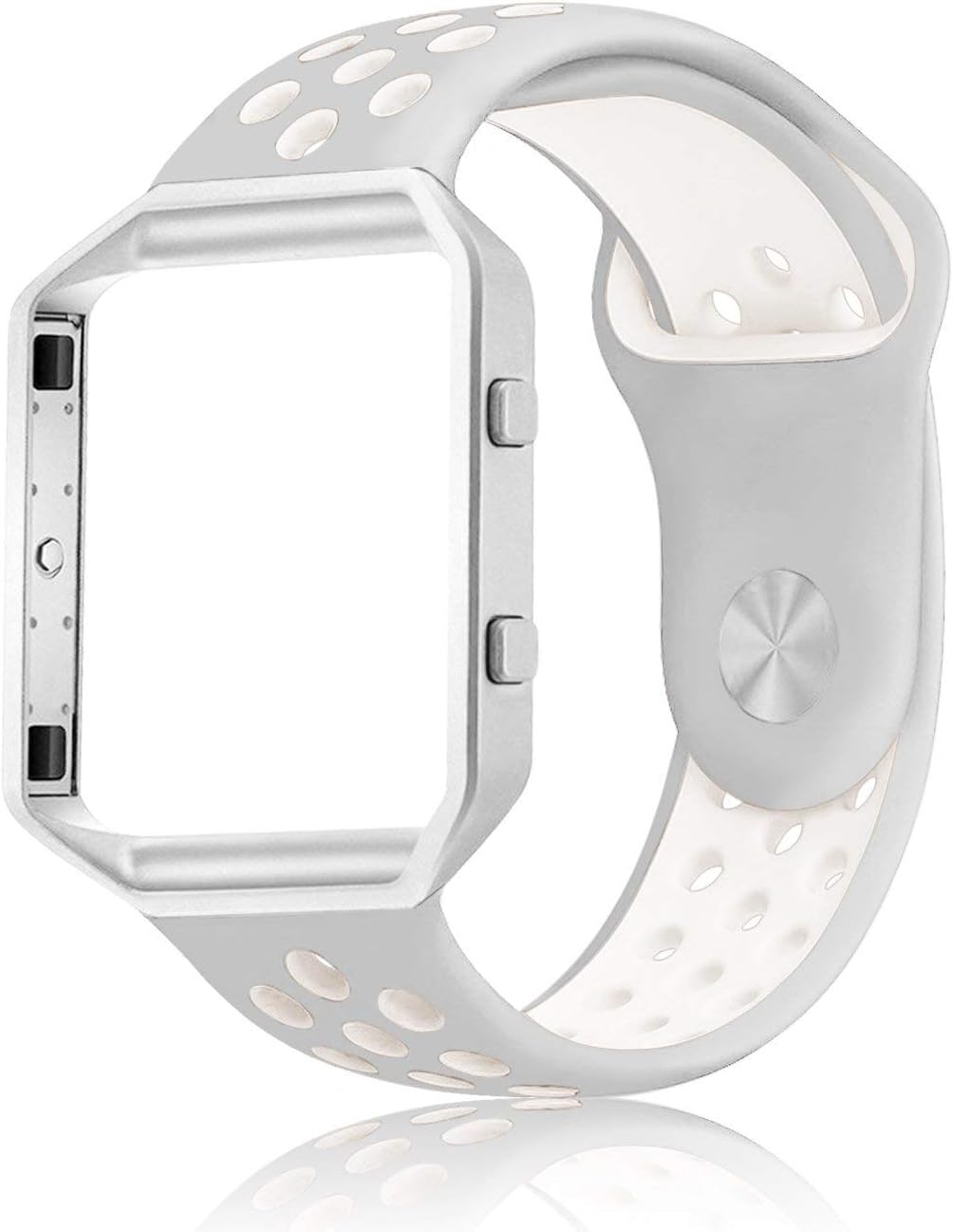 Für Fitbit blaze armbänder mit Rahmen, Adepoy Ersatz Sport Silikon