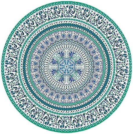 Table Mat Beach Towels Ultrathin Sunscreen Round Tapestry Picnic Yoga Mat Lady SHAWL Sofa Cushion Bohemia Quick-dry Blanket(IC-CN)