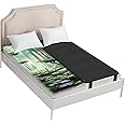 Grounding Mat Queen Size, PU Leather, Improves Sleep, Energy, Grounding Bed Mat for Feet with 15 FT Wire, Queen(27X78IN)