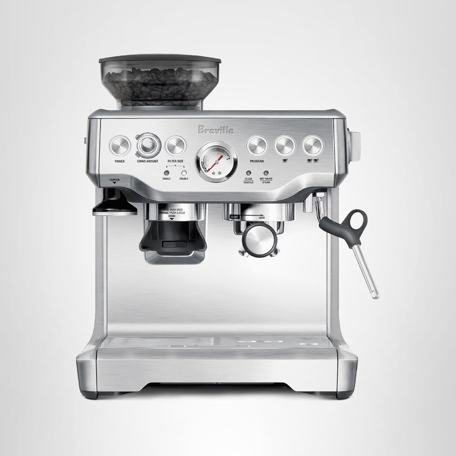 Breville Barista Express Espresso Machine BES870XL, Brushed Stainless Steel