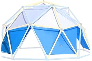 Zupapa 2025 Upgraded Canopy of 10FT Climbing Dome, with New Opening Design Swinging in The Canopy, Waterproof Fit for 10FT Jungle Gym, Climber Tent Only