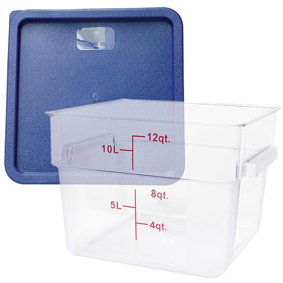 Amazon.com: Tiger Chef Contenedores cuadrados de ...