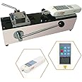 500N Digital Pull Force Tester High Precision F-500 Digital Force Gauge Push Pull Gauge Tester with Horizontal Push-Pull Test Bench Portable Wire Harness Terminal Tensile Force Testing Machine