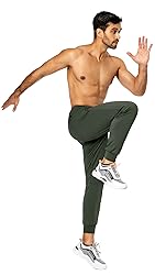 Hugut Men's Sweatpants Lightweight with Zipper