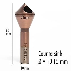 Vouyar Cobalt Steel Single End Countersink Drill