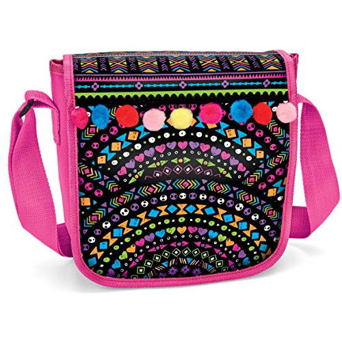 Shimmer N Sparkle - Pom Pom Messenger Bag