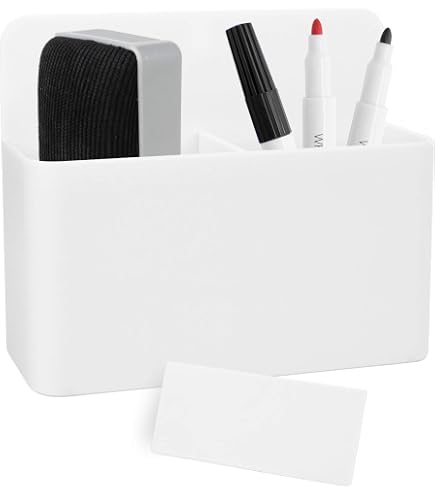 Simetufy 1 Pack Magnetic Dry Erase Marker Holder, Whiteboard Marker