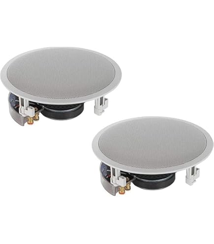 Amazon.com: Yamaha (Pair) 6 2-Way Ceiling Speakers White