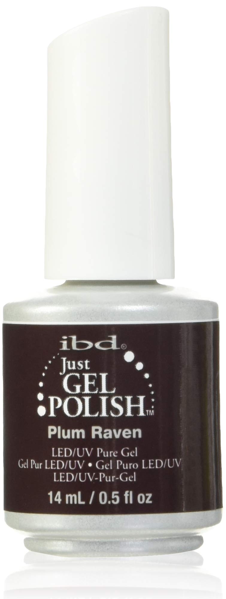 IBD Just Gel Polish Plum Raven LED and UV Pure Gel 14ml