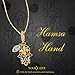 NINAQUEEN Hamsa Hand and Evil Eyes 925 Sterling Silver Lucky Dangle Charm Pendant Charm Fit Pandöra Charms Bracelets Birthday Gifts for Her Girlfriend Sisters Niece Teen Girls Women Wife