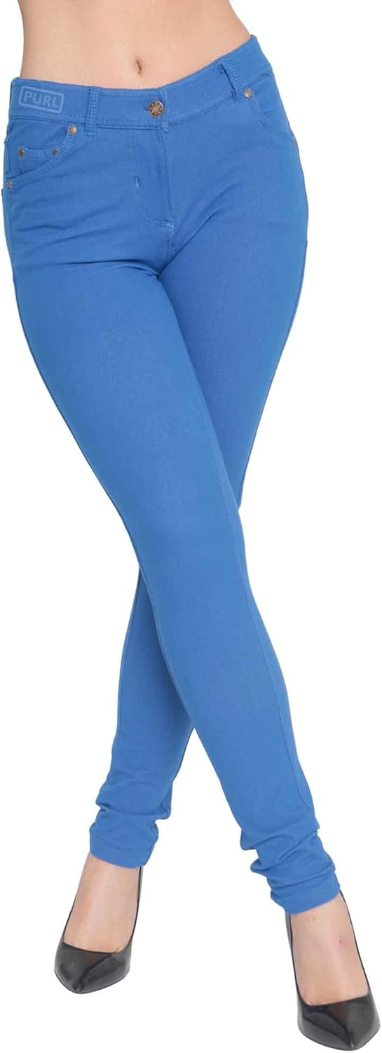 coloured jeggings uk