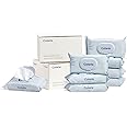 Coterie Baby Wipes, 8 Pack, 448 Count, Unscented Wipes, 99% Purified Water, Plastic-Free & Plant Derived Fibers, Fragrance Free Hypoallergenic Sensitive Skin Baby Essentials, Clean Ingredients