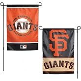 MLB San Francisco Giants Flag12x18 Garden Style 2 Sided Flag, Team Colors, One Size