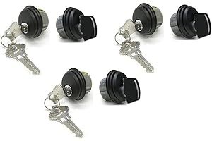 Pacific Doorware Storefront Door Mortise Lock Cylinder & Thumbturn 2 Keys, Thumbturn, Durontic Bronze, 3 Pack