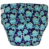 Reusable Adult Diapers for Women and Men - Teen Adult Special Needs Incontinence Cloth Diaper (Dinosaur)
