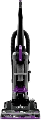 BIISSELLL Power Force Helix Bagless Upright Vacuum, Powerful Suction for Pet Hair,Carpet, Tile & Hardwood,Cleaning, Scatter-Free Technology, Large Dirt Tank, 23ft Cord, 5 Height Settings (Violet)