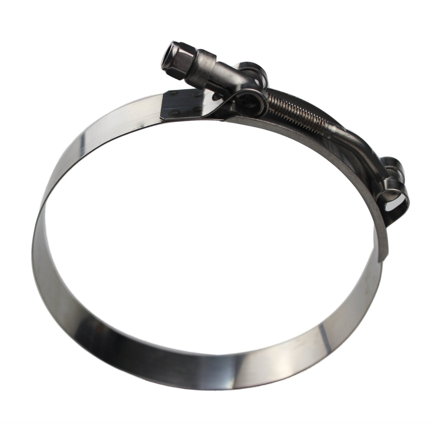 Ronteix Full 304 Stainless Steel Adjustable Hose Clamp Lock
