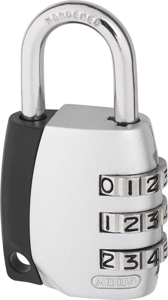 ABUS 179323 9345 Combination Lock 155/30SB/F, 30 mm, Silver