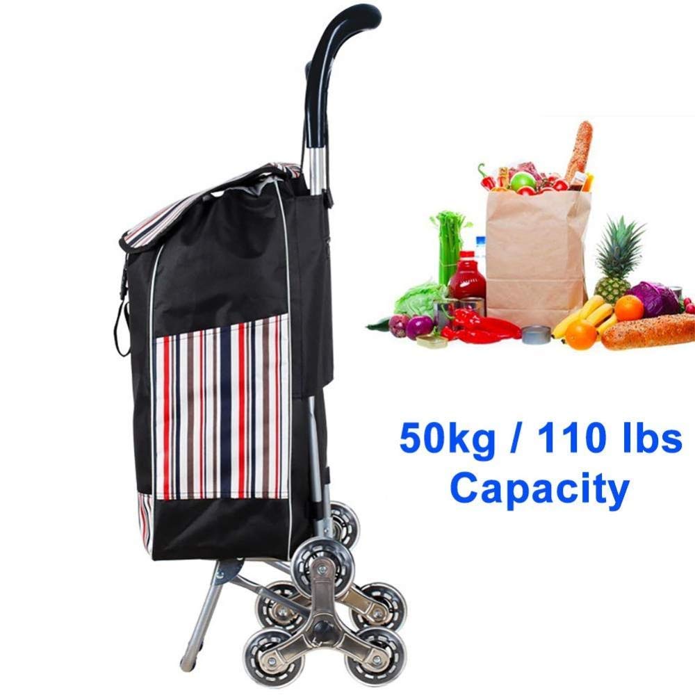 DEED MultiFunction Shopping Trolleys,Kitchen Storage Folding Carts
