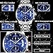 Men's Watches Luxury Fashion Casual Dress Chronograph Waterproof Military Quartz Wristwatches for Men Stainless Steel Watch