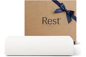 REST® Evercool®+ Top Sheet, Cali King/King Size, Arctic White, 104"X108" (1 Flat Sheet only)