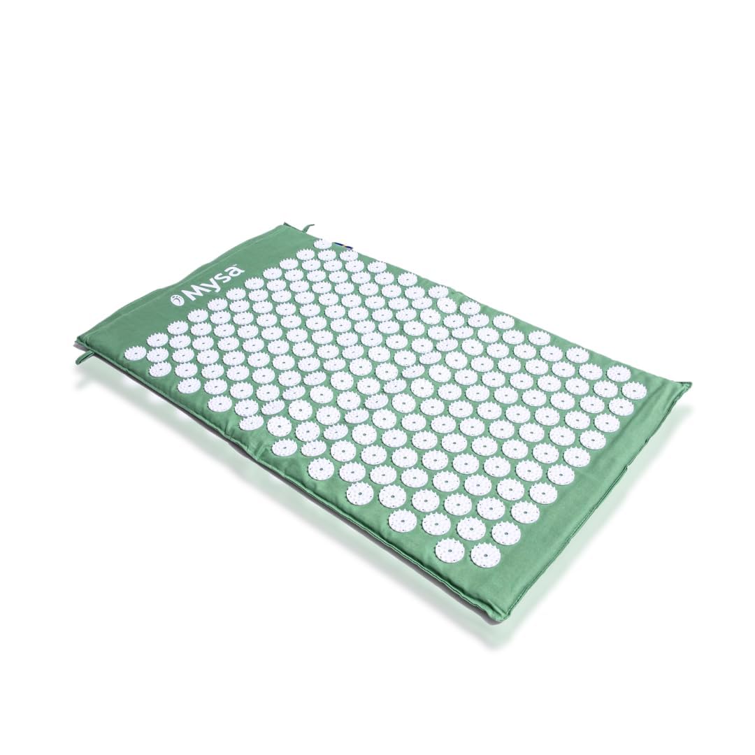 THE BEST SPIKEMAT FOR ACUPRESSURE IN THE MARKET. ORIGINAL MYSA MAT FOR LUMBAGO BACK PAIN STRESS INSOMNIA - 100% NATURAL ECO FIBER PADDING