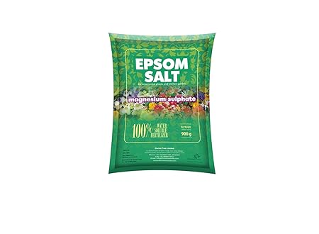DIVINE TREE Epsom Salt Magnesium Sulfate for Speed Up Plant Growth Vegetables & Plants Nutrient - 900 Gm