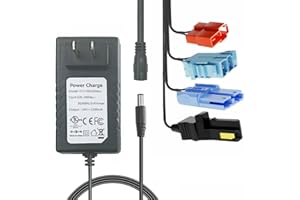JRRXM 12Volt & 24Volt Universal Charger for Batty Powered Kid's Ride on Toys Car, Best Choice 12V&24V Adapter Charger for Power Wheels Electric Vehicle.LED Lights,Peg-Perego,Fisher-Price (24Volt)