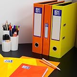 Oxford Premium A4 Ring Binder Orange 25mm 40mm Spine Laminated Board view 7