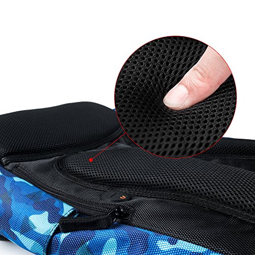 image for Kuangmi Basketball Backpack Ball Pocket All Sports Gym Travel Bag for 