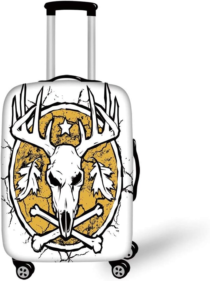 antler yellow suitcase