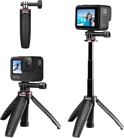 Amazon Ulanzi Gopro専用 自撮り棒 セルカ棒 3段伸縮 3way自撮り棒 伸縮一脚 三脚 Gopro Hero 9 8 7 6 Gopro Max用 Dji Osmo Action Osmo Pocket用 アクションカメラ Vlog アクセサリー ウェアラブルカメラ用マウント部品 通販