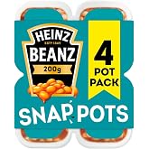 Heinz Beans Snap Pots, 4 count, 800 g