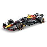 Bburago 1:24 2023 Race Oracle RB19 Model Kit with Helmet, Verstappen #1