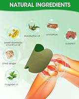 MQUPIN Knee Pain Relief Patch 84 Pcs Herbal Wormwood 10x13.3cm view 5