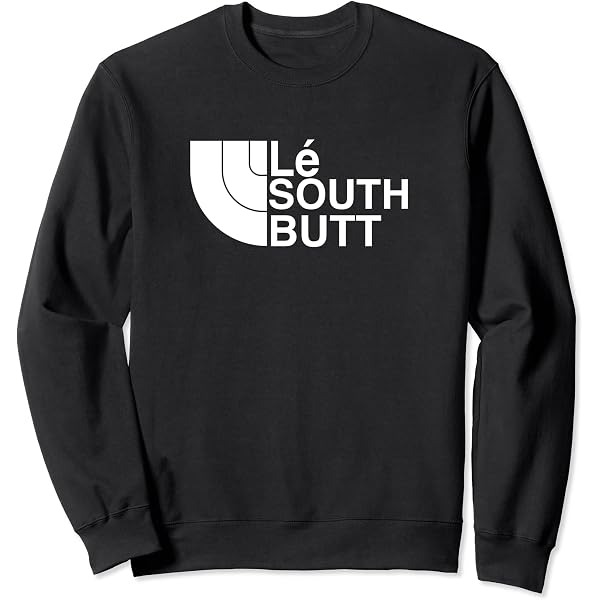 T-shirt Leggera South Butt Unisex, Maglietta Manica Corta In Jersey