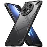 Ringke for OnePlus 13R Case [Fusion-X Black] | Enhanced Camera Lens Protection, Augmented Bumper, Comfortable Grip, Non-Slip, Heavy Duty Shockproof Protective Cover