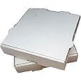 DHG PROFESSIONAL 50 Pack Corrugated Pizza Box - White Cardboard (12" x 12")