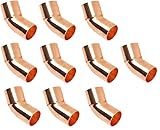 (10-pack) EZ-FLUID Plumbing 1/2" FTG X C Copper