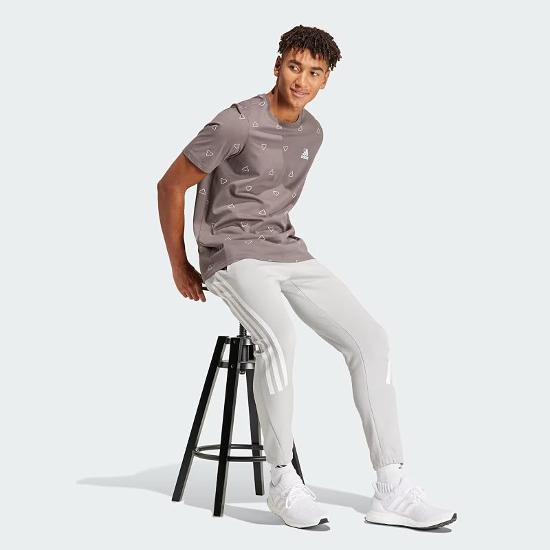 Uomo Seasonal Essentials Monogram Graphic Tee, Charcoal, M