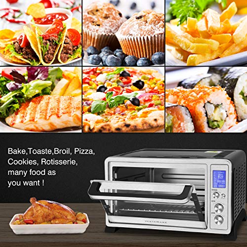 Vestaware Pizza Oven, Stainless Steel Toaster Ovens Best Rated Prime