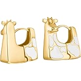 Hey Harper Hoop Earrings For Women Trendy - Lightweight Waterproof & Sweatproof Jewerly