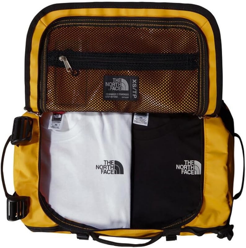 NF0A52SS4WP BASE CAMP DUFFEL - XS Gym Bag Homme Summit Gold-TNF Black-N Taille OS